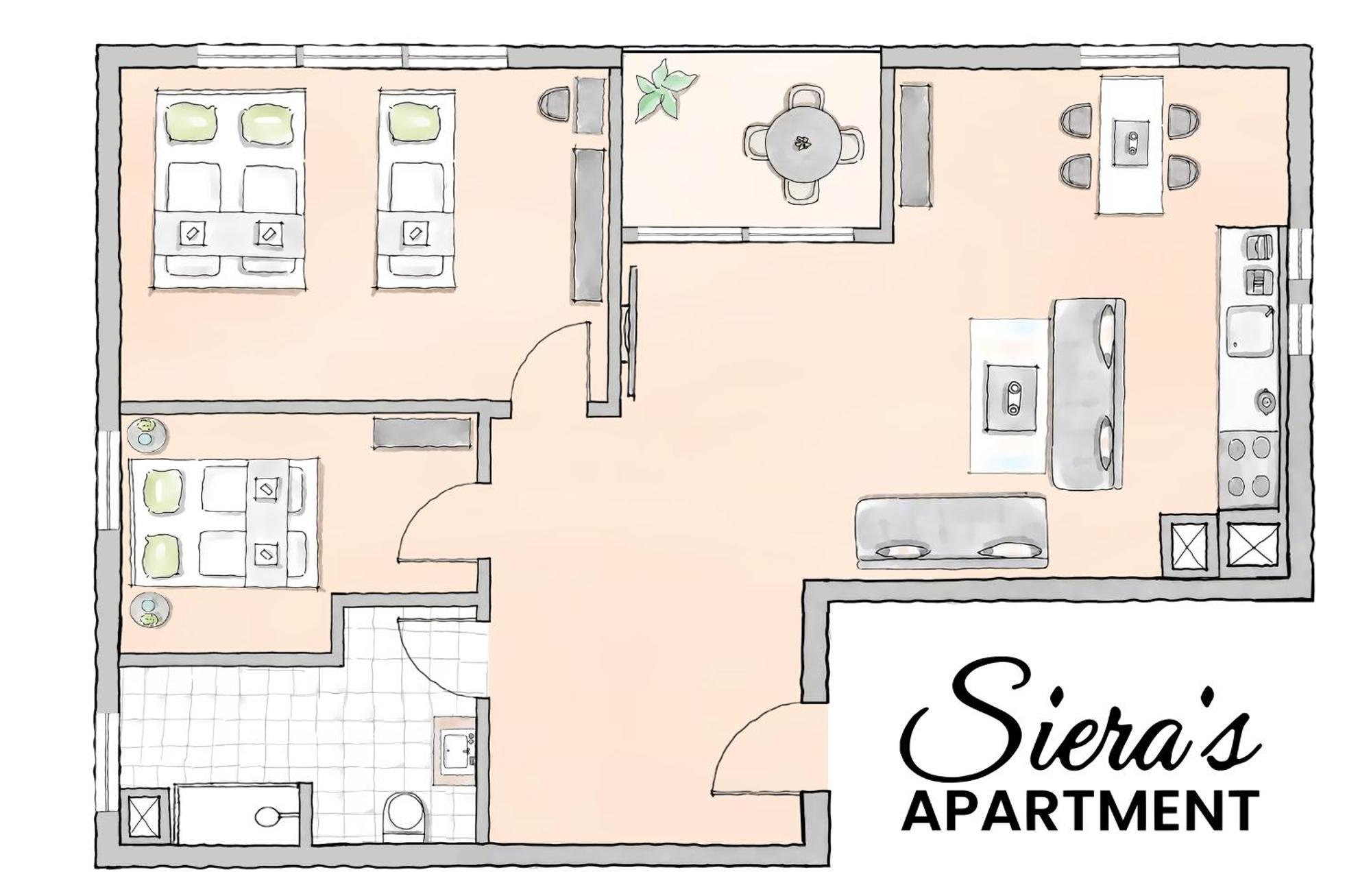 Siera'S Apartment Pristina Exterior foto